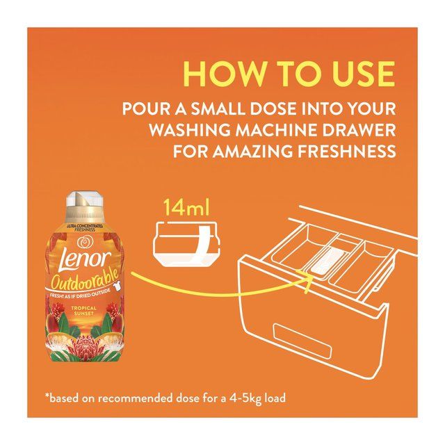 Lenor Outdoorable Fabric Conditioner Tropical Sunset 770ml