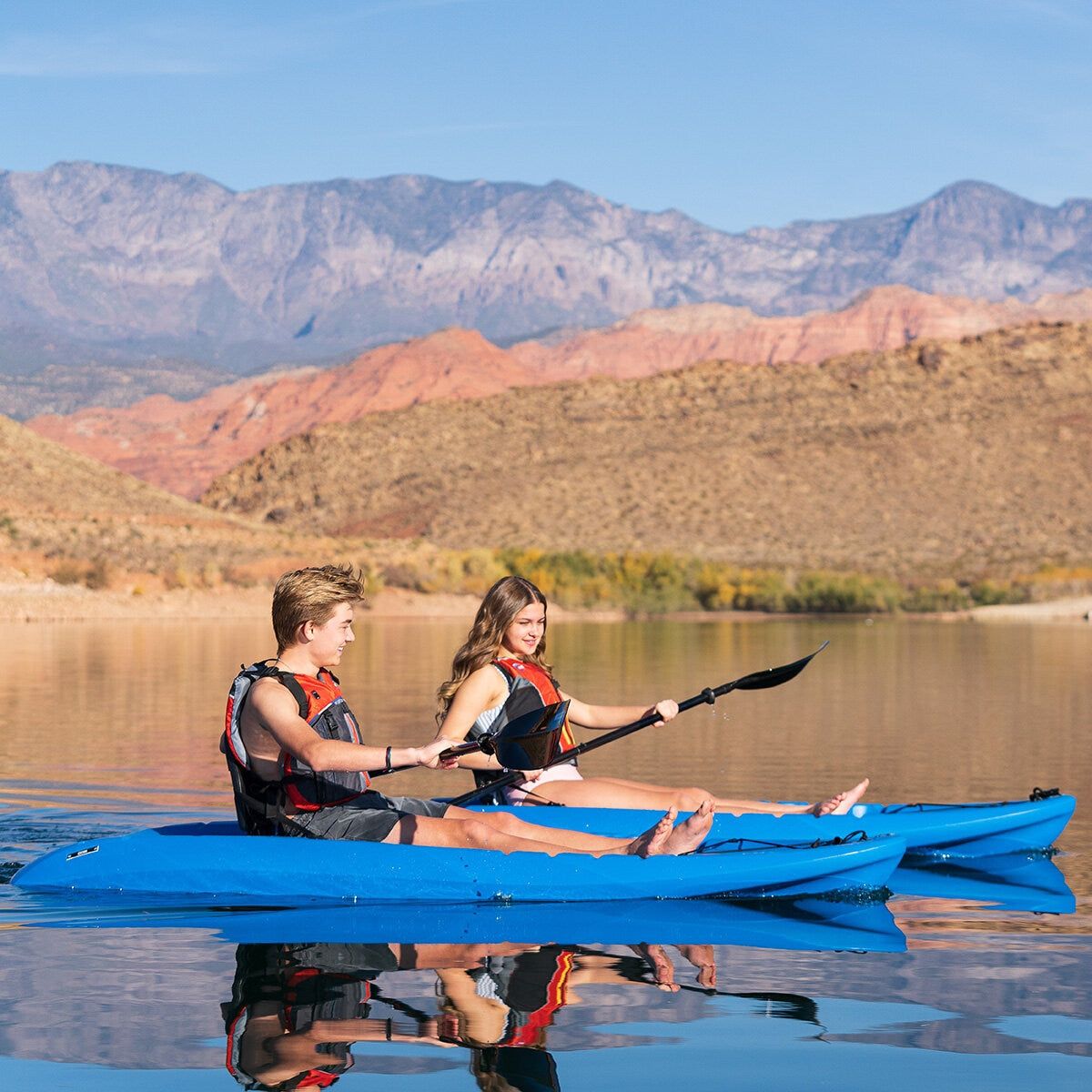 Lifetime Hydros 8ft 5" (256 cm) 1 Person Sit On Kayak With Paddle