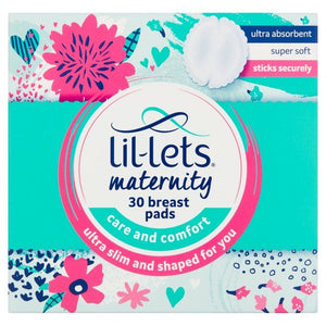 Lil-lets Maternity Breast Pads 30 per pack