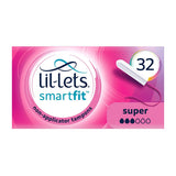 Lil-Lets Non-Applicator Tampons (SmartFit) – Super – 32 pack