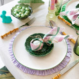 Lilac & Green Paper Party Napkins   20 per pack