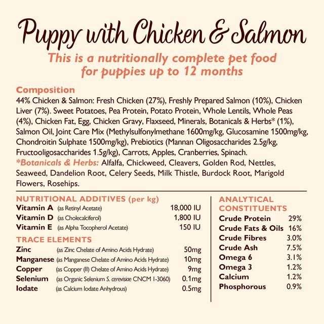 Lily's Kitchen Dog Chicken & Salmon Puppy Recipe Dry Food 2.5kg