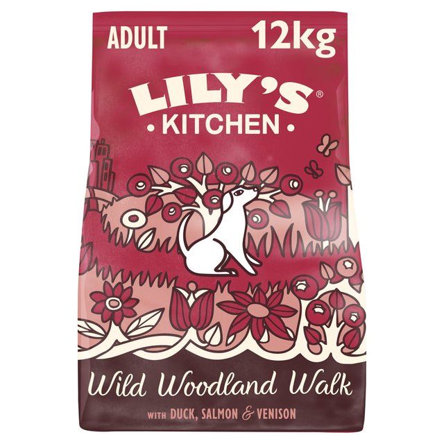 Lily's Kitchen Dog Duck Salmon & Venison Wild Woodland Walk Adult Dry Food 12kg
