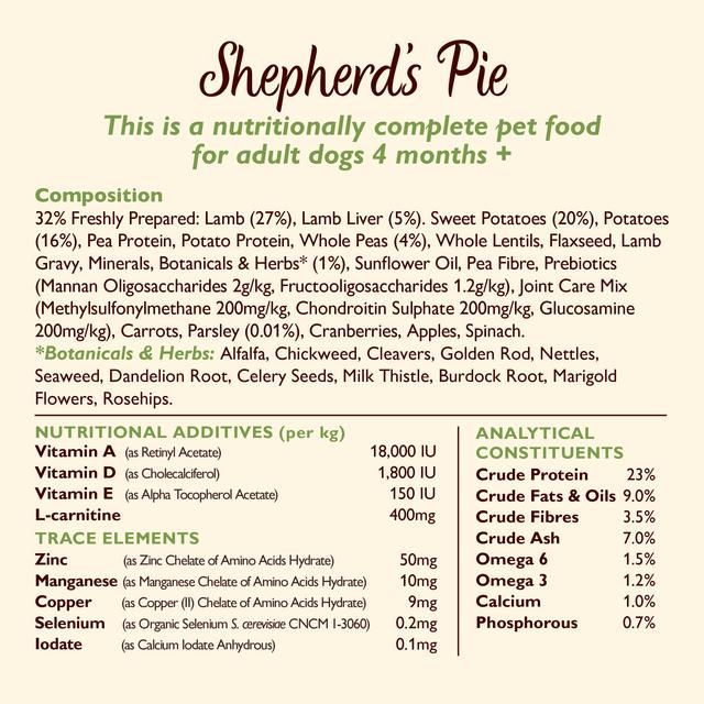 Lily's Kitchen Dog Lamb Shepherd's Pie Adult Dry Food 2.5kg