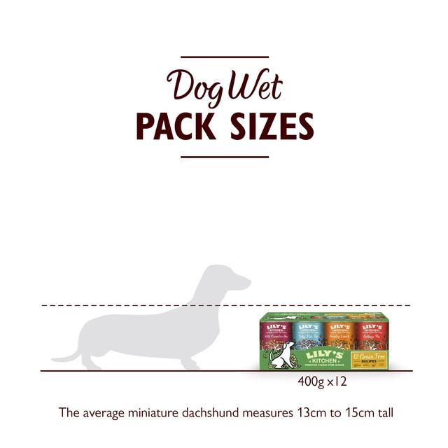 Lily's Kitchen Grain Free Recipes for Dogs Multipack 12 x 400g