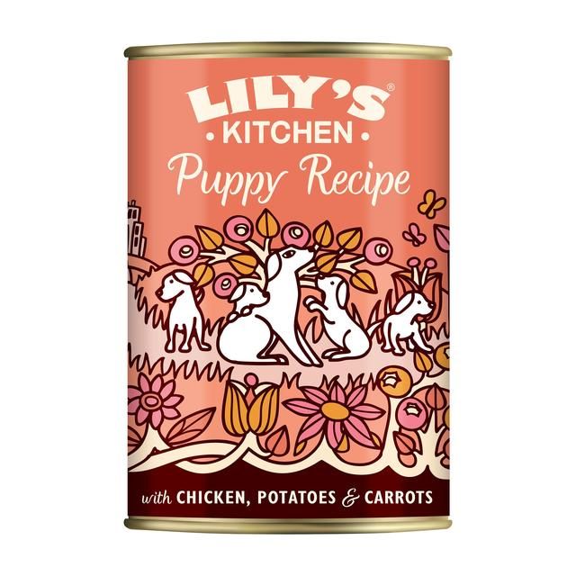 Lily's Kitchen Puppy Recipe with Chicken Potatoes & Carrots 400g