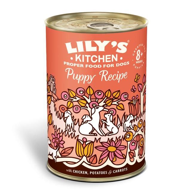 Lily's Kitchen Puppy Recipe with Chicken Potatoes & Carrots 400g