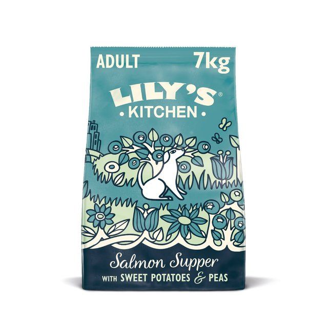 Lily's Kitchen Salmon Supper Grain Free Complete Adult Dry Dog Food 7kg