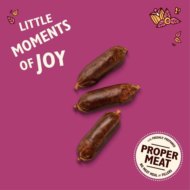 Lily's Kitchen Scrumptious Duck & Venison Sausages for Dogs 70g
