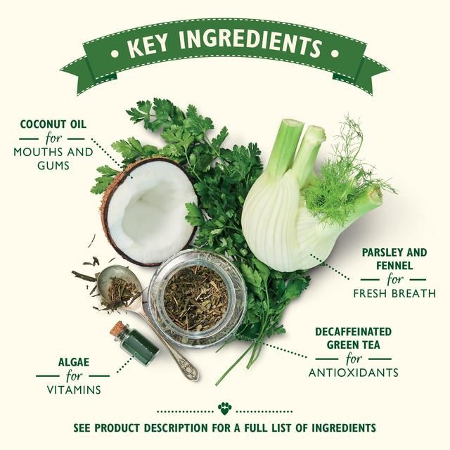 Lily's Kitchen Woofbrush All Natural Daily Dental Chew Small Dog Multipack   7 x 22g