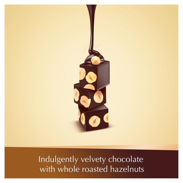 Lindt NUXOR Dark Gianduja Chocolate with Hazelnuts   165g