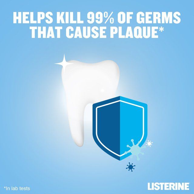 Listerine Advanced White Milder Taste Mouthwash 500ml