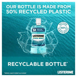 Listerine Antibacterial Mouthwash Coolmint 500ml