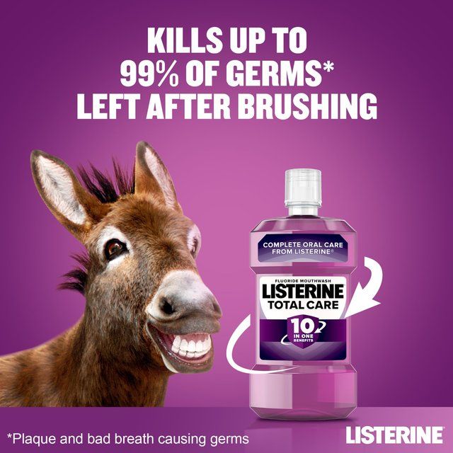 Listerine Clean Mint Total Care Mouthwash 500ml