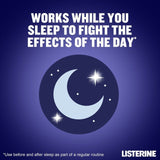 Listerine Nightly Reset Midnight Mint Mouthwash 400ml