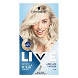LIVE Intense Lightener Permanent Hair Dye Absolute Platinum