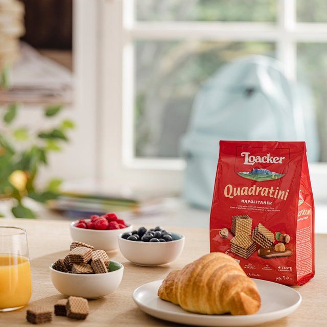 Loacker Hazelnut Napolitaner Quadratini Wafers 125g