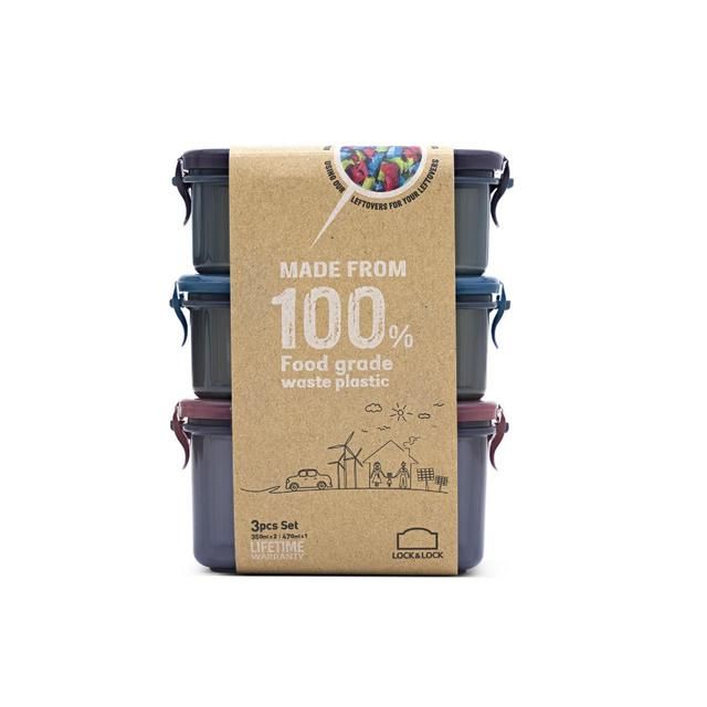 Lock & Lock Eco Set 3 per pack