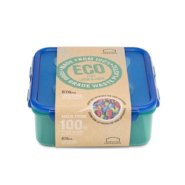 Lock & Lock Eco Square Container 870ml