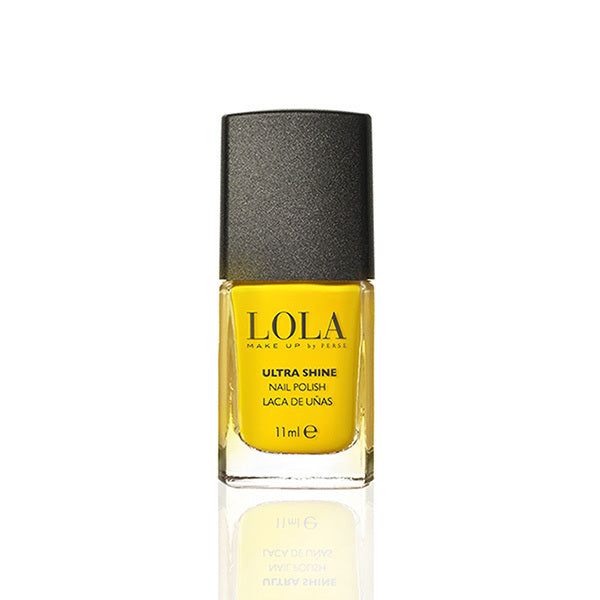 LOLA MAKE UP Nail Polish #10 Free Formula 017 Ice Queen Empire Yellow