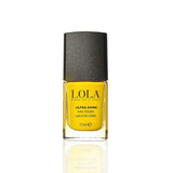 LOLA MAKE UP Nail Polish #10 Free Formula 017 Ice Queen Empire Yellow