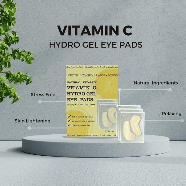 London Botanical Laboratories Vitamin C Eye Pads X 3