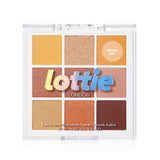 Lottie London Vegan Yellow Toned Eyeshadow Palette Honey Bee