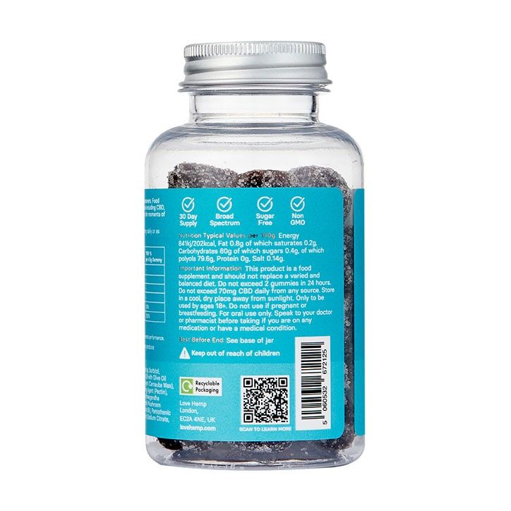 Love Hemp Stay Calm 300mg CBD Cold Press 60 Capsules