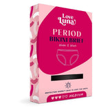 Love Luna Period Bikini Brief Black size 8-10 - 1pp