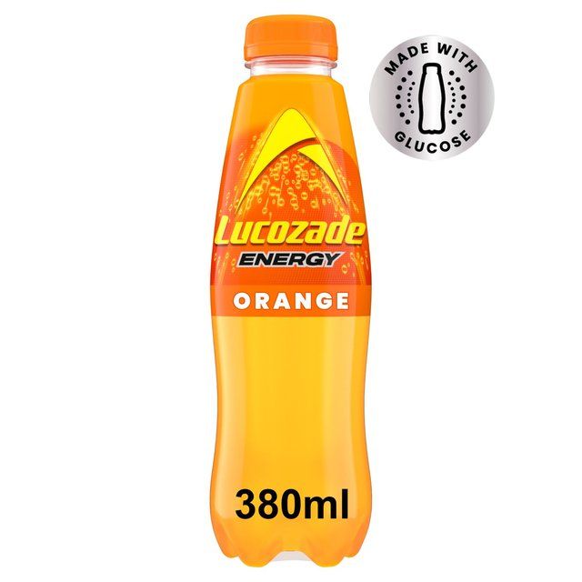 Lucozade Energy Drink Orange 4 x 380ml