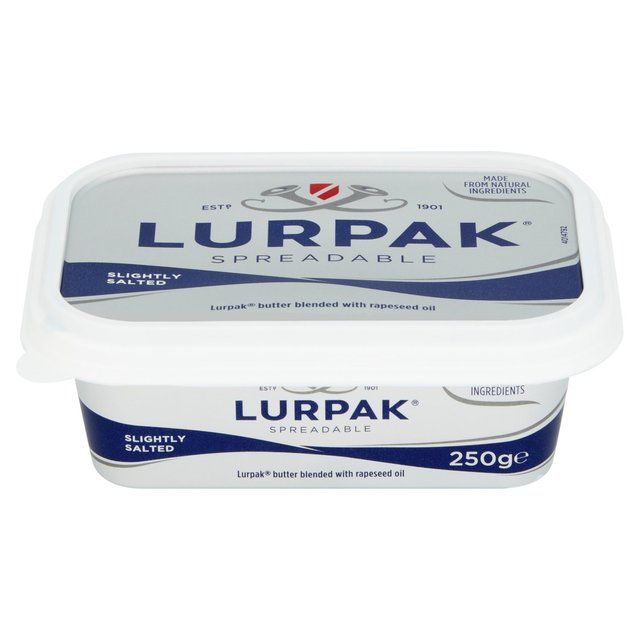 Lurpak Slightly Salted Spreadable Butter 250g
