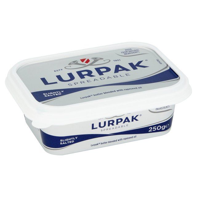 Lurpak Slightly Salted Spreadable Butter 250g