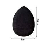 Luvyah Cosmetics Mini Finger Powder Puffs Air Cushion Black