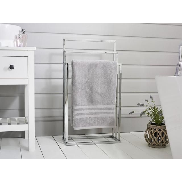 Luxury Cotton Towels Silver