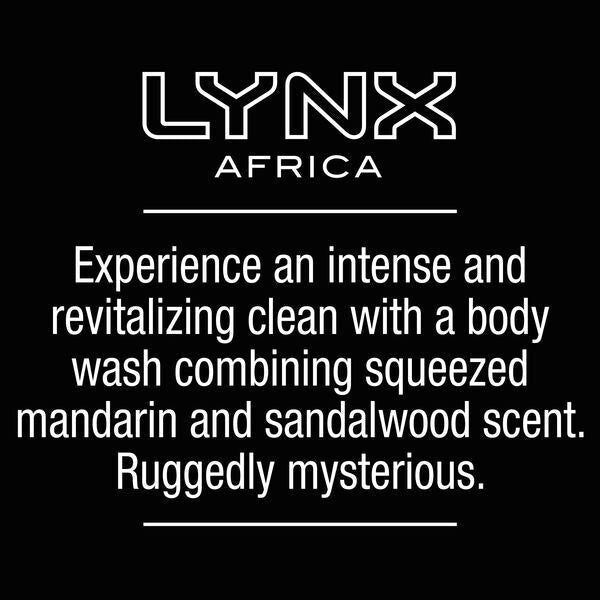 Lynx Africa Refreshing Energy Boost Shower Gel 50ml