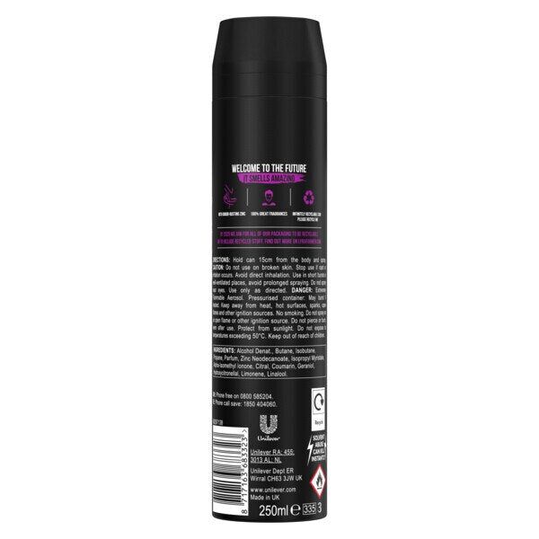 Lynx Deodorant Aerosol Bodyspray Xxl Excite 250ml
