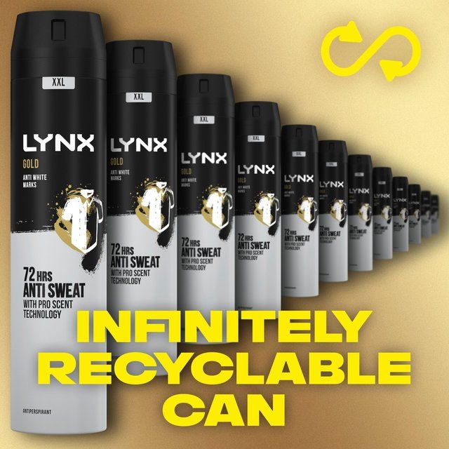 Lynx Gold Anti-Perspirant Deodorant 250ml
