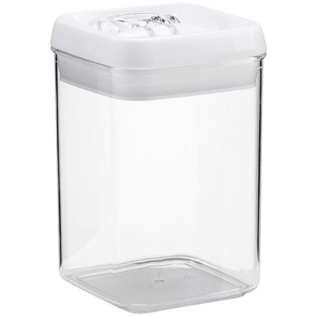 M&S 0.8L Rectangular Flip-Tight Food Storage One Size White Mix