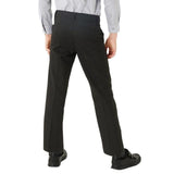 M&S 2pk Boys Black Regular Leg Trousers 4-14 Years