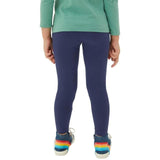 M&S 5pk Cotton Rich Plain Legging Navy 2-7 Y