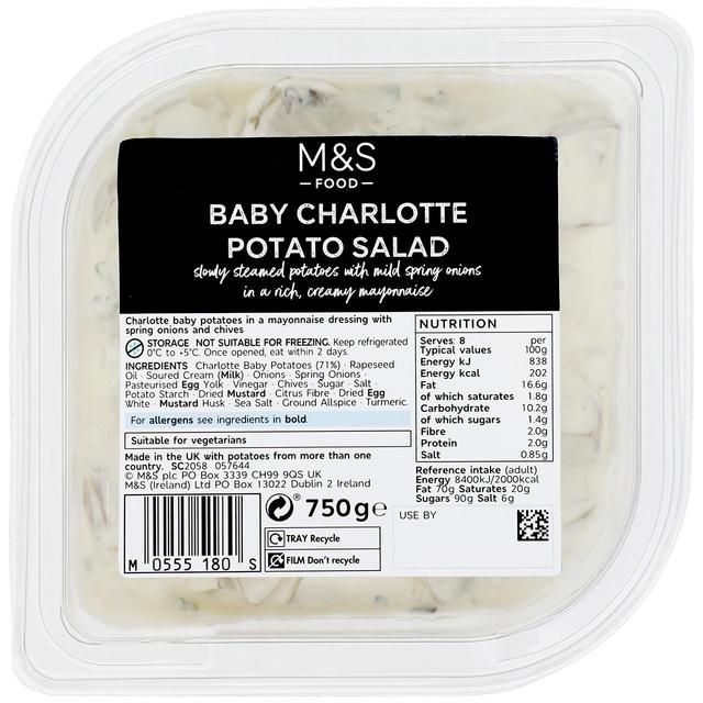 M&S Baby Charlotte Potato Salad 750g