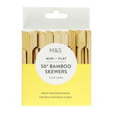 M&S Bamboo Skewers   50 per pack