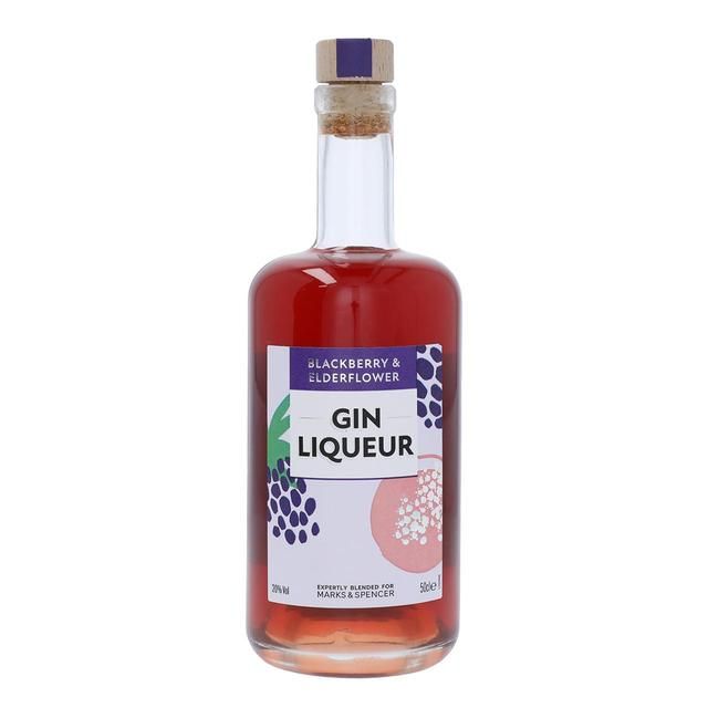 M&S Blackberry & Elderflower Gin Liqueur 500ml
