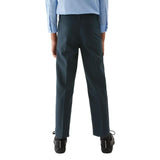 M&S Boys 2pk Navy Regular Leg School Trousers 4-13 Years