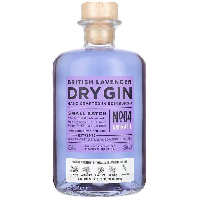 M&S British Lavender Dry Gin   50cl