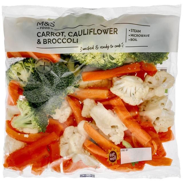M&S Carrot Cauliflower & Broccoli 500g