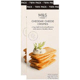M&S Cheddar Cheese Crispies Twinpack   2 x 100g