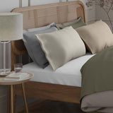 M&S Collection 2pk Egyptian Cotton 230 Thread Count Pillowcases Ice White   2 per pack