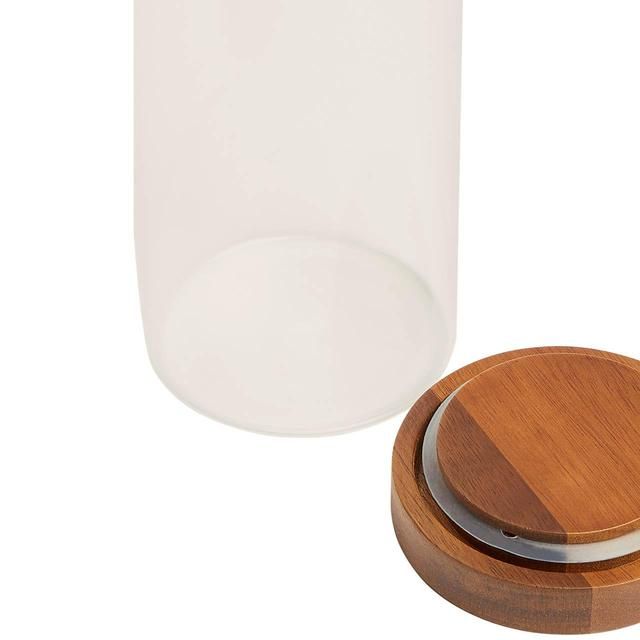 M&S Collection Large Glass Storage Jar One Size Clear