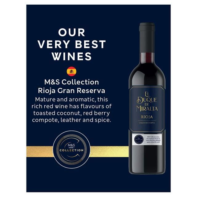 M&S Collection Rioja Gran Reserva El Duque de Miralta 75cl
